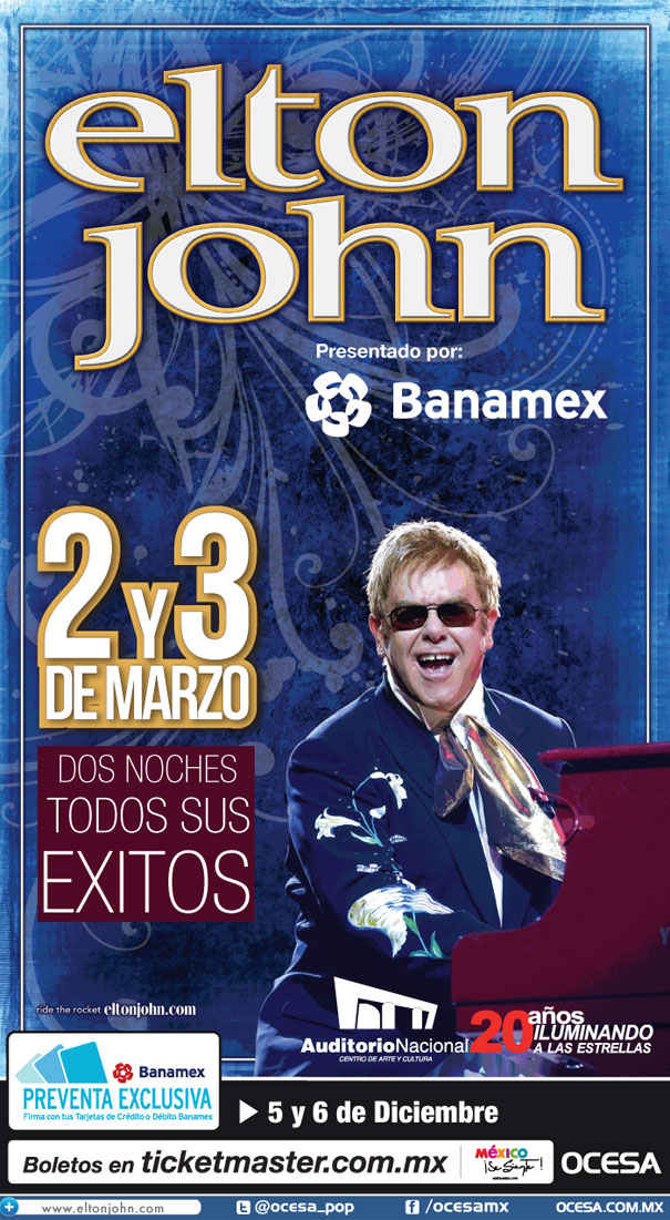 Elton John en México