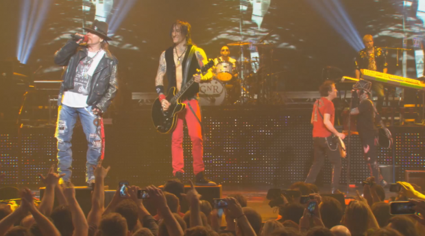 Guns N' Roses en vivo desde el Hard Rock Hotel & Casino de Las Vegas