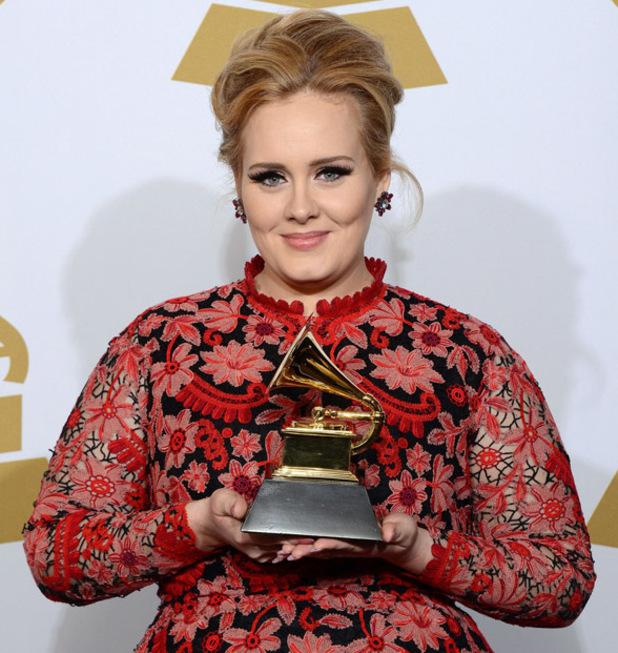 Adele en los Grammys 2013