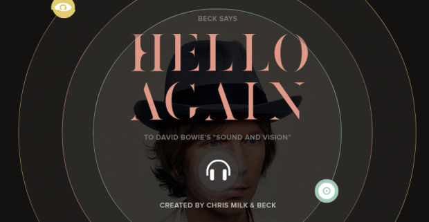 Chris Milk y Beck se unieron en esta aventura audiovisual