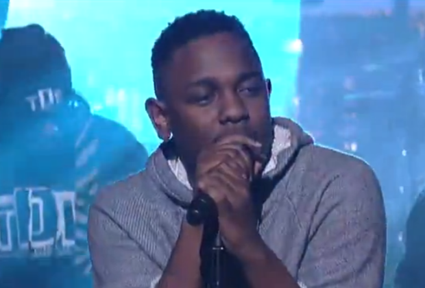 Kendrick Lamar en vivo con Letterman