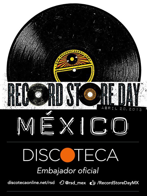 Discoteca: Embajador oficial del Record Store Day 2013.