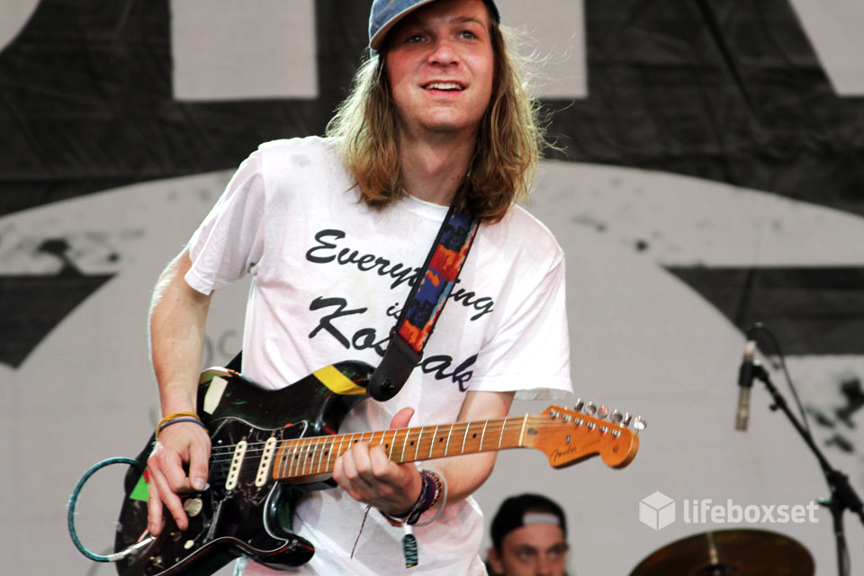 Andrew Bailey, guitarrista de DIIV. Foto: Daniel Patlán.