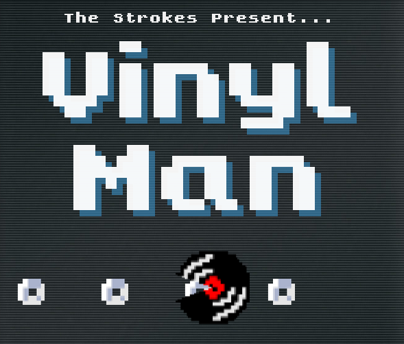'Vinyl Man' el juego de The Strokes.
