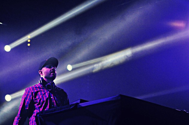 DJ Shadow en el CC12 / Foto: Raúl Lerma