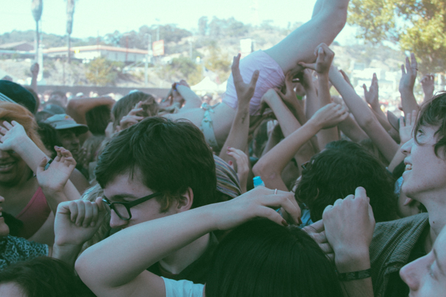 Los voladores del FYF.