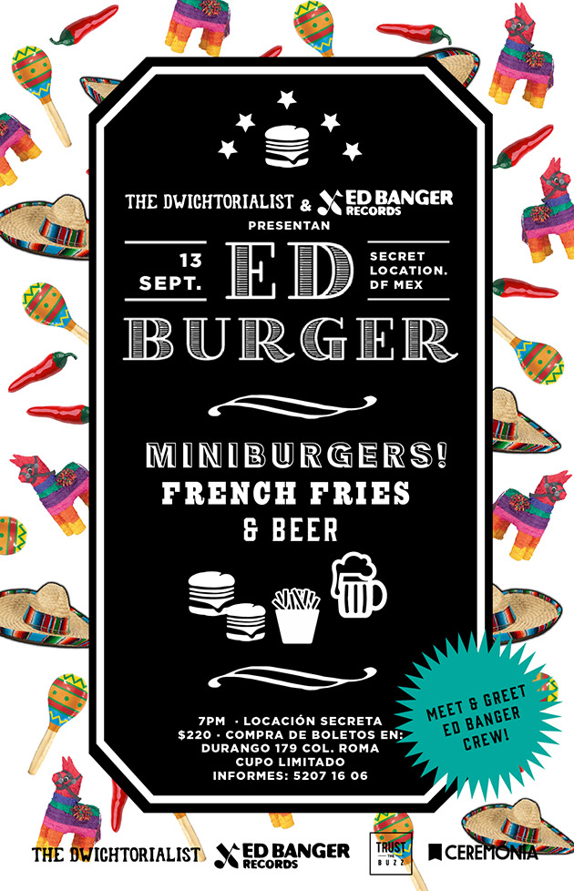 Póster del Ed Burger.
