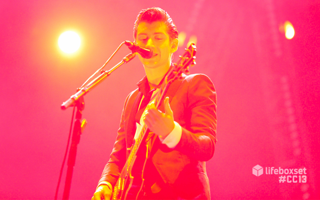 Alex Turner durante la presentación de Arctic Monkeys en el Festival Corona Capital. Foto: Ana Tello