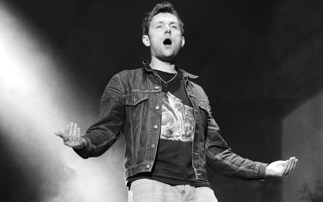 Damon Albarn durante la presentación de Blur en el Vive Latino 2013. Foto: Daniel Patlán.