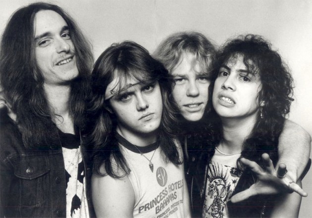 Metallica, aún con Cliff Burton.