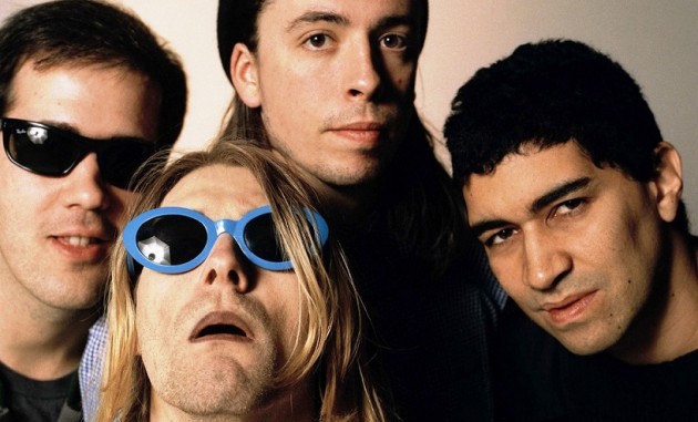 Nirvana en 1994, antes de la muerte de Kurt Cobain.