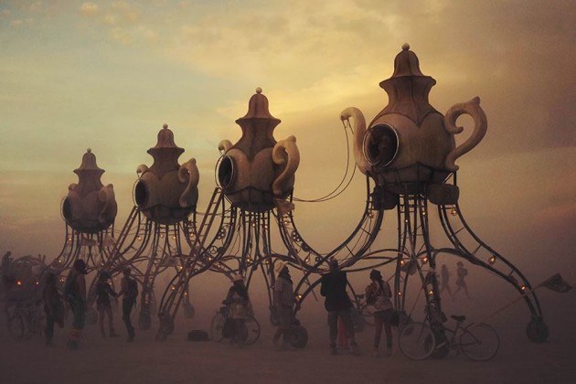 Increíbles fotos de Burning Man por Victor Habchy