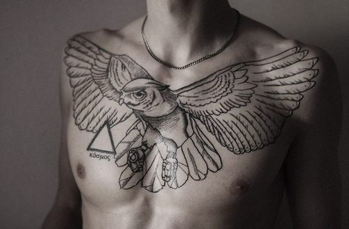 Eagle-Chest-Tattoo