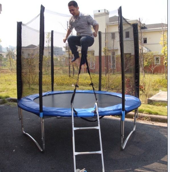 Household-belt-fence-big-trampoline-outdoor-adult-10-inch-jumping-bed-Cheap-Kids-Outdoor-Gymnastics-Trampolines