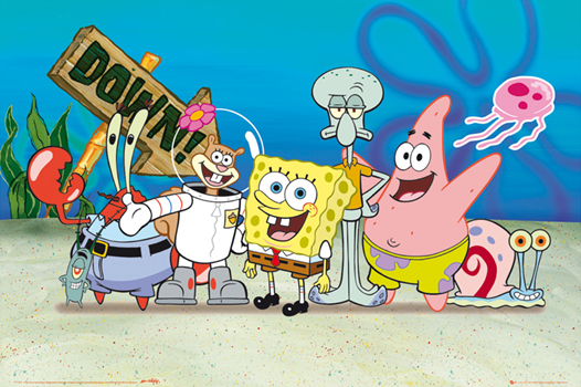 SpongeBob_SquarePants_main_characters