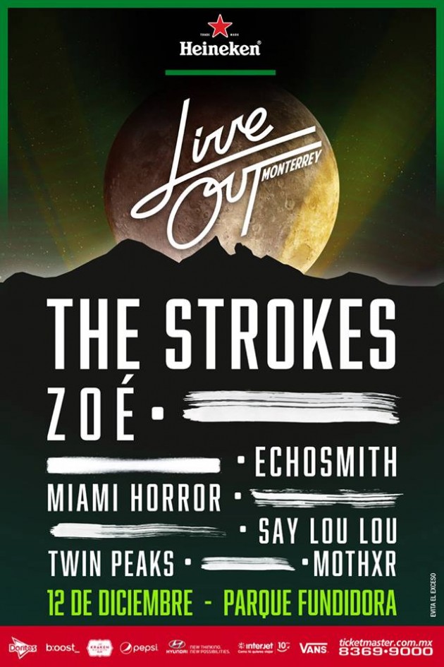 Live Out Monterrey 2015 The Strokes
