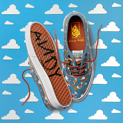 Vans Toy Story Woody Chica Vans Toy Story Woody Chica