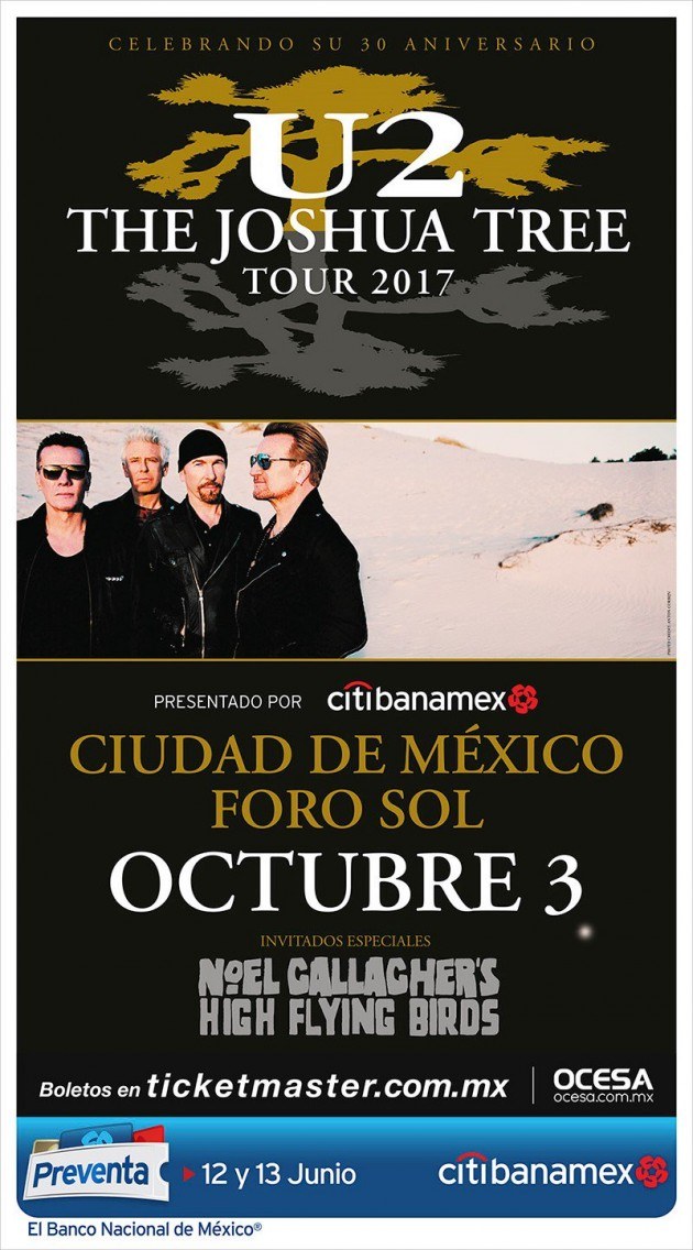 U2 México 2017 Foro Sol