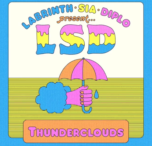 LSD (Labrinth, Sia y Diplo) lanzan un nuevo sencillo de nombre “Thunderclouds”