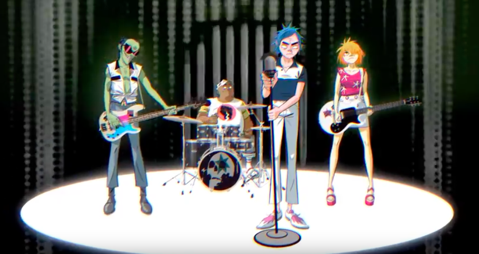 Mira el nuevo video oficial de Gorillaz para el track