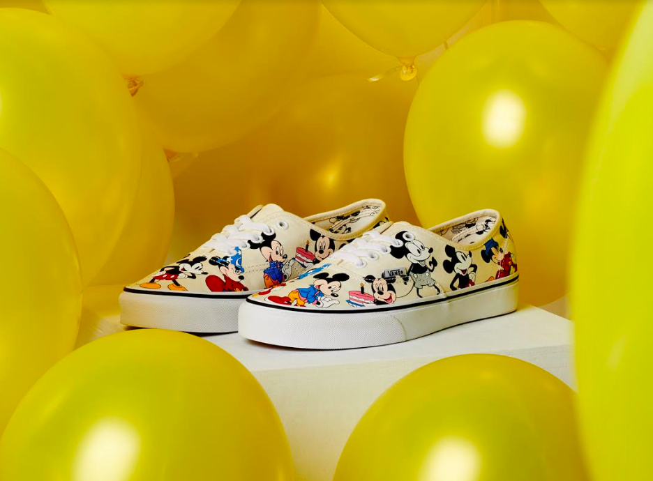 zapatos vans de mickey mouse