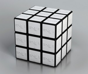Cubo Rubik para ciegos