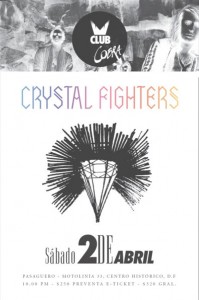 Boletos gratis para Crystal Fighters