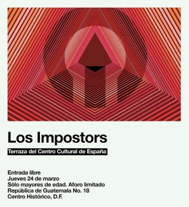 Los Impostors en la Terraza del Centro Cultural España