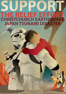 Stormtroopers ayudan a Japón
