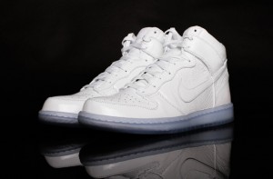 Nuevos Nike Dunk High Premium White/White