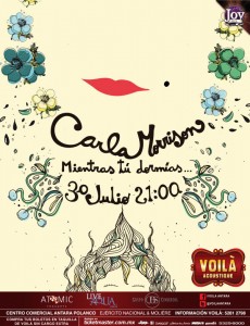 Hoy: Carla Morrison en Voilá Acoustique