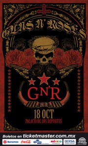 Más boletos gratis para Guns ‘N Roses cortesía de @burnmx
