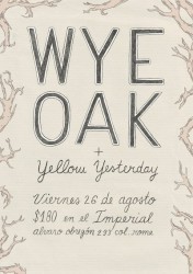 Boletos gratis para Wye Oak con Meet & Greet incluído