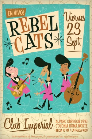 Mañana: Los Rebel Cats en El Imperial