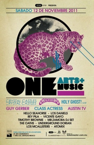 Gana un pase doble All Access para el One Music & Arts Festival 2011