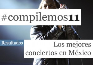 Los 20 conciertos internacionales en México más importantes de 2011