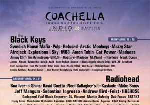 Horarios y cartel oficiales del Coachella Valley Music & Arts Festival 2012