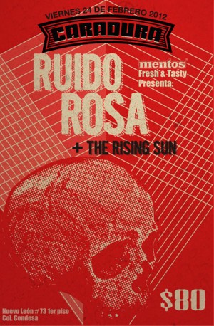Ruido Rosa y The Rising Sun en el Bar Caradura