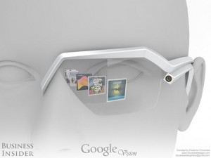 Google Vision: Concepto de lentes inteligentes