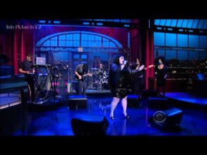 Gossip en vivo en Late Show with David Letterman