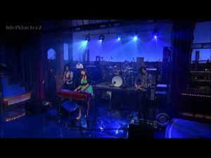 Norah Jones en vivo en Late Show with David Letterman