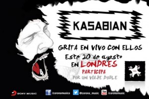 Gana un viaje para ver a Kasabian en Londres