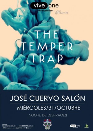 Ganadores de los boletos gratis para The Temper Trap en México