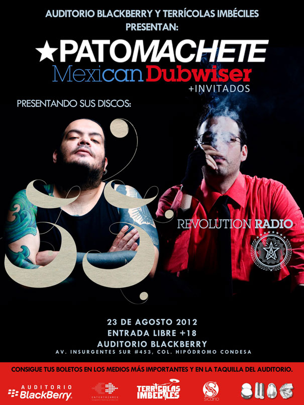 Mexican Dubwiser Y Pato Machete En El Auditorio BlackBerry