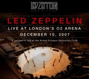 Led Zeppelin lanzará en CD y DVD su concierto de reunión de 2007