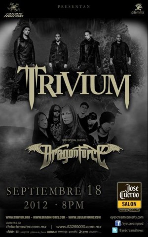 Trivium y DragonForce en México