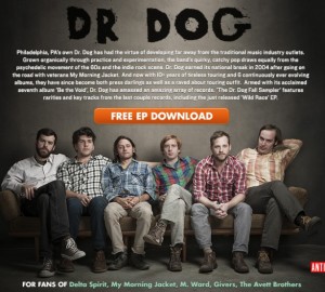 10 años de rarezas de Dr. Dog en descarga gratuita