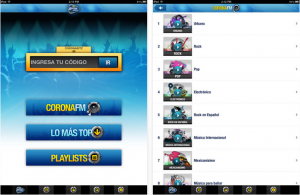 Corona Music lanza aplicación para dispositivos iOS