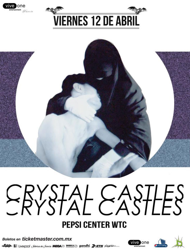 Hoy 2×1 en los boletos para Crystal Castles en el D.F. Hoy 2×1 en los boletos para Crystal Castles en el D.F.