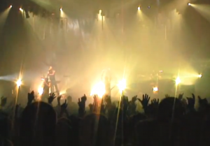 Increíble testimonio de Nine Inch Nails en vivo creado por sus fans